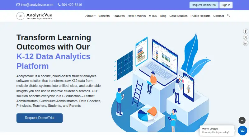 AnalyticVue's own site