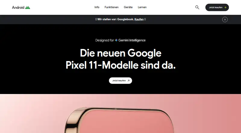 Android's own site