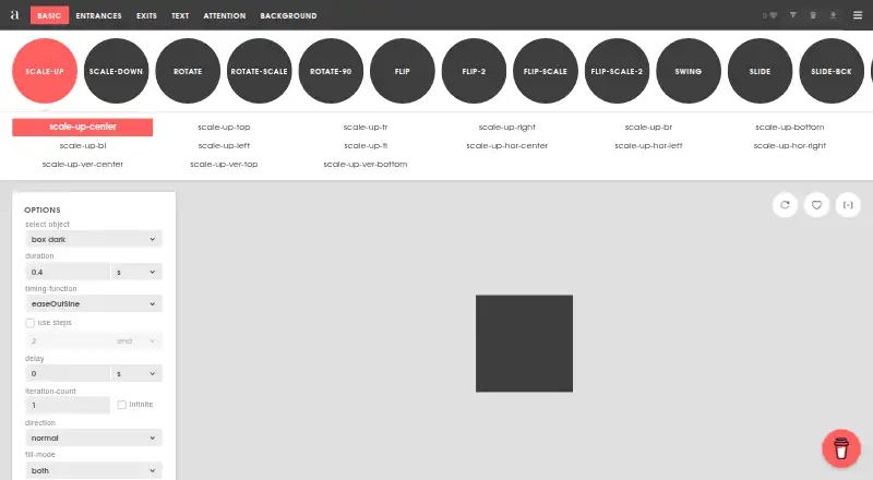 Animista's own site