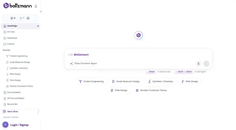 Boltzmann Labs's own site