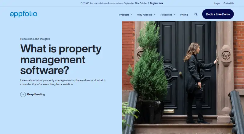 AppFolio Property Manager's own site