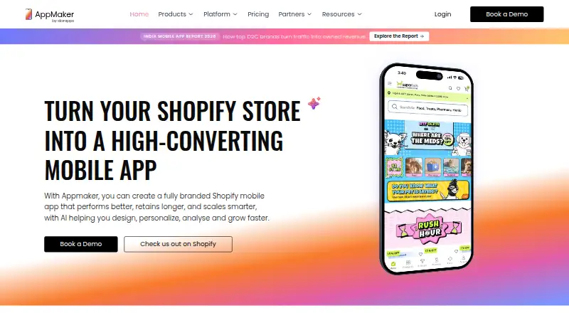 Appmaker's own site