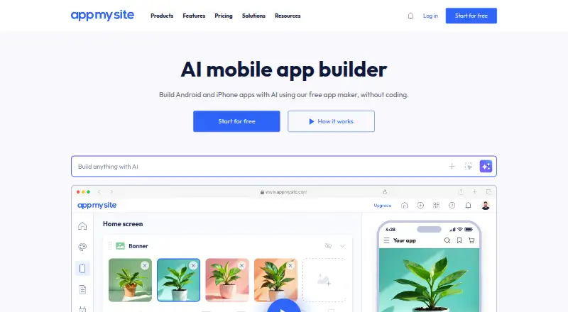 AppMySite's own site