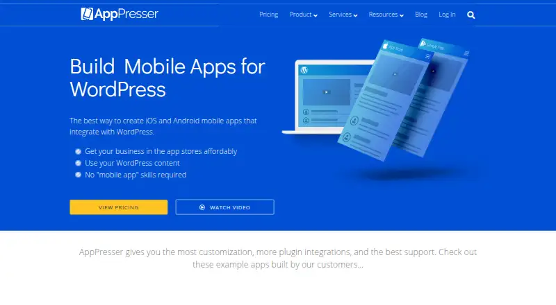 AppPresser's own site