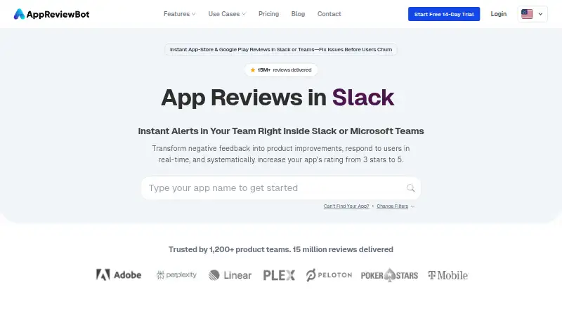 AppReviewBot's own site