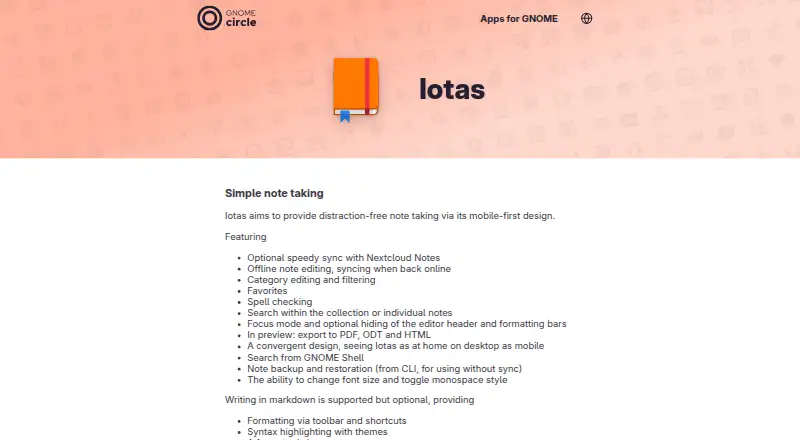 Iotas's own site