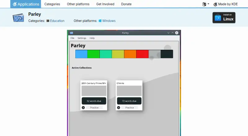Parley's own site