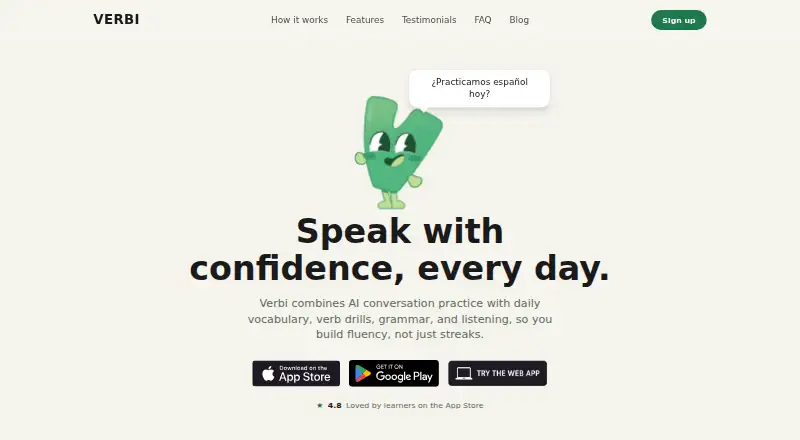 Verbi's own site