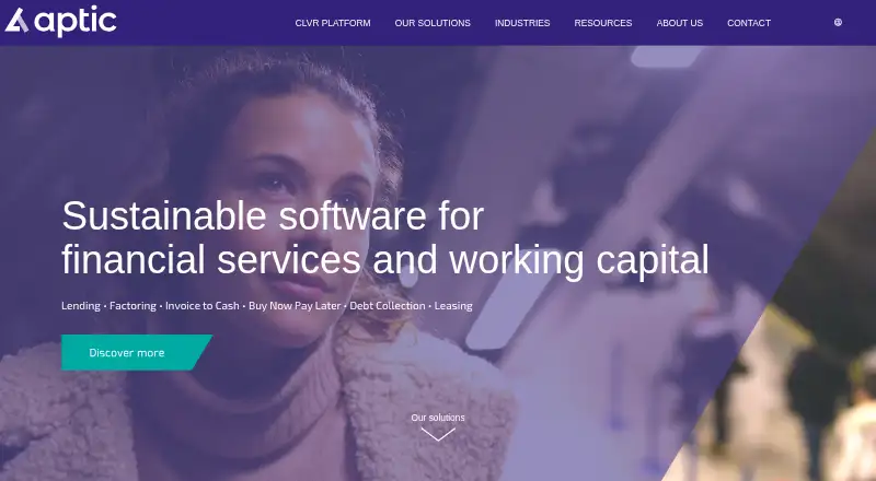 Aptic Factoring's own site