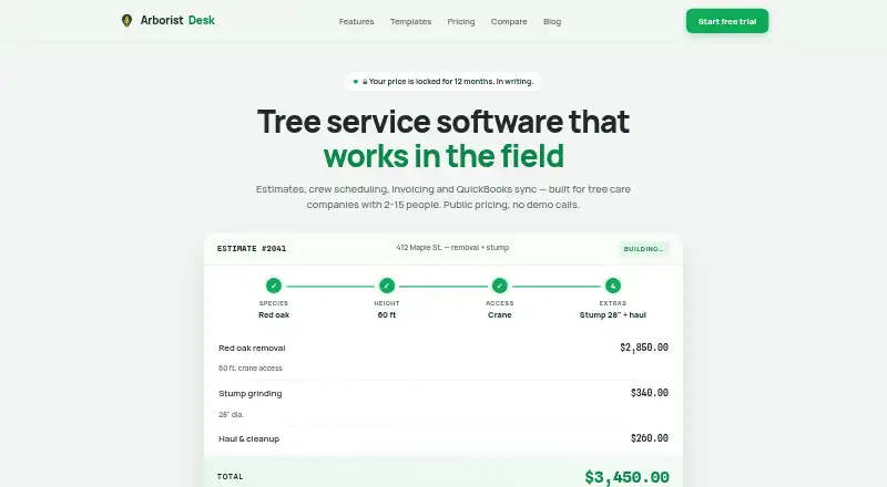 ArboristDesk's own site