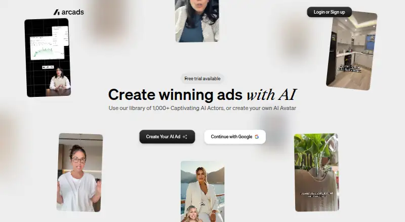 Arcads's own site