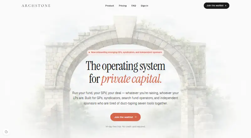 Archstone's own site