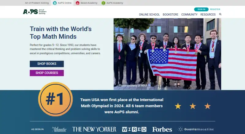 AoPS Online's own site
