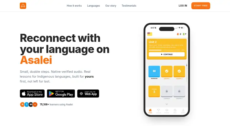 Asalei's own site