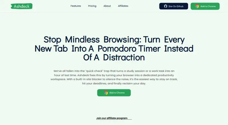 Ashdeck's own site
