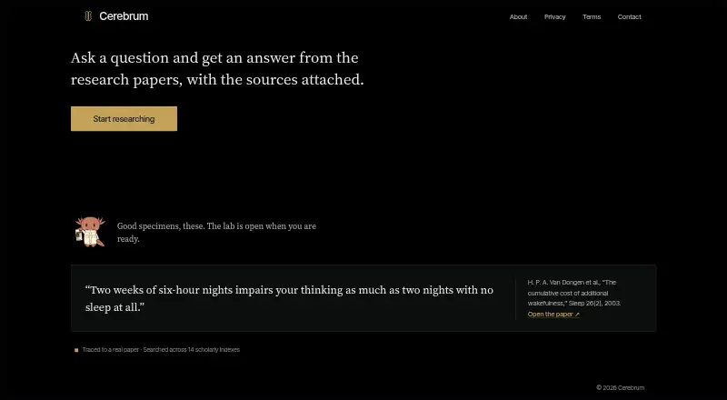 Cerebrum's own site