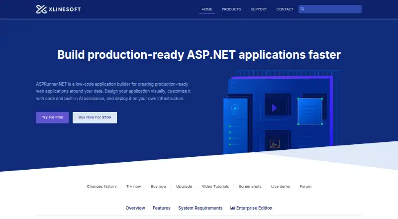 ASPRunner.NET's own site