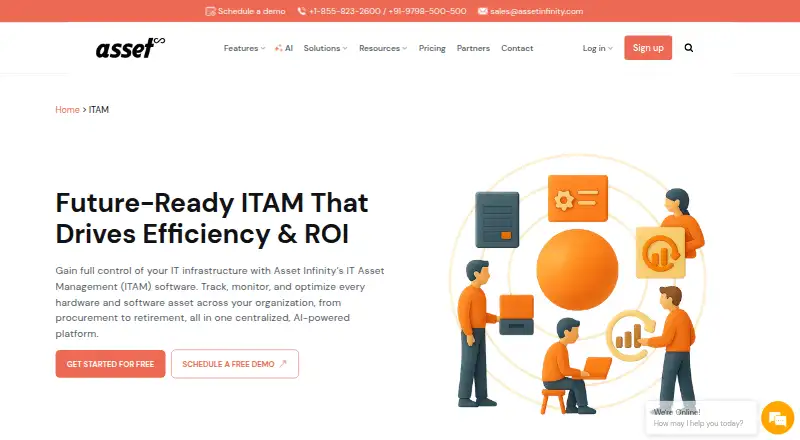Asset Infinity's own site