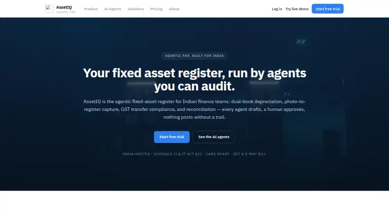 AssetIQ's own site