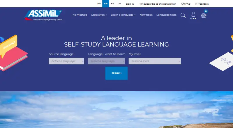 Assimil's own site