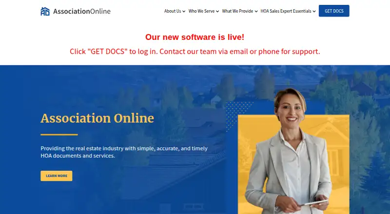 Association Online's own site