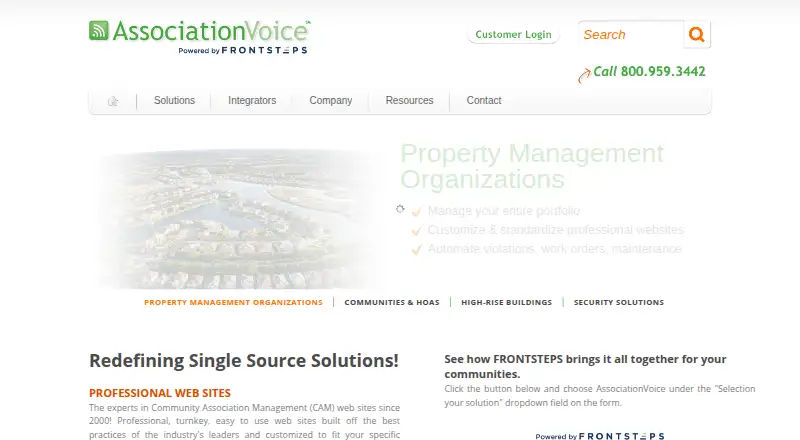 AssociationVoice's own site