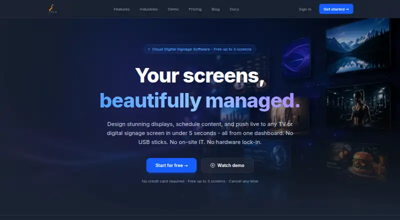 Atracast's own site