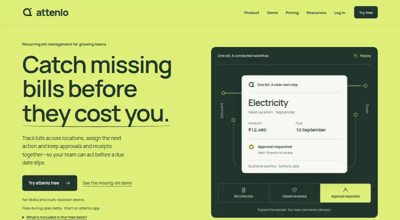 attenlo's own site