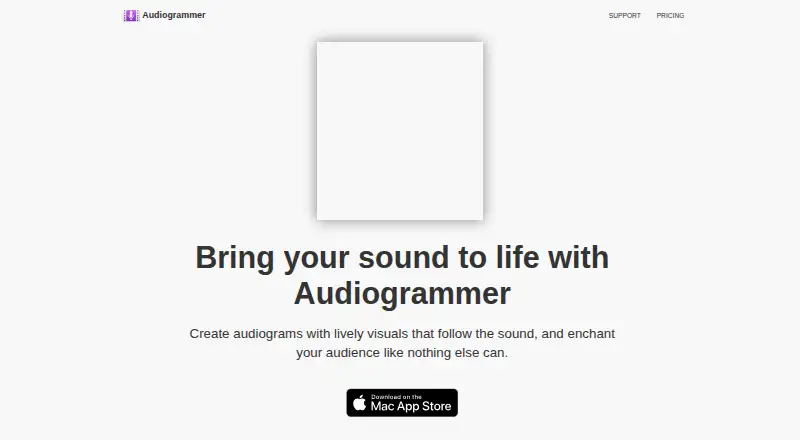 Audiogrammer's own site