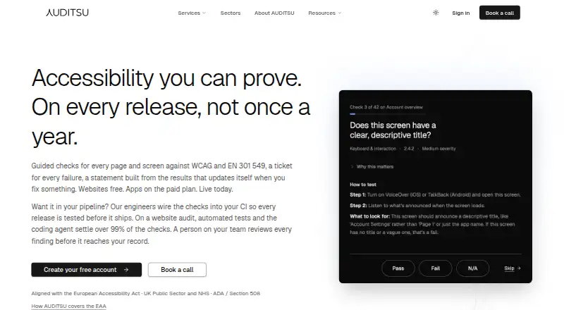 Auditsu's own site