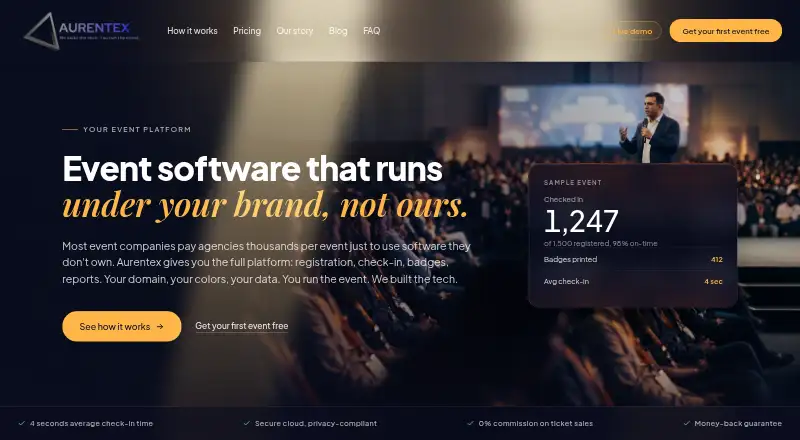 Aurentex's own site