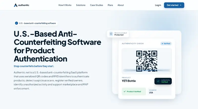 Authentic.net's own site