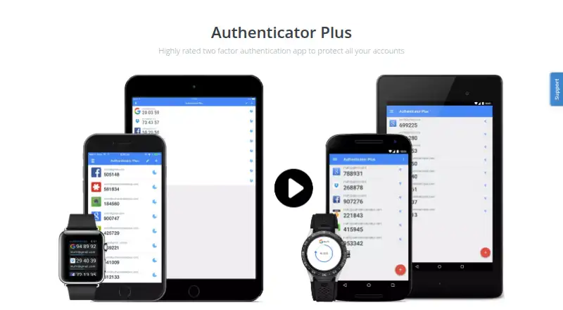 Authenticator Plus's own site