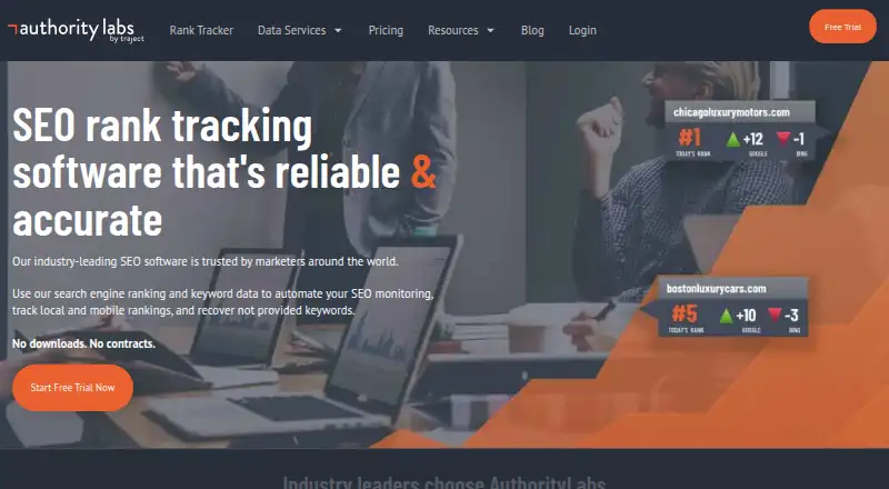 AuthorityLabs's own site