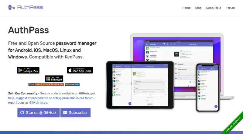 AuthPass's own site
