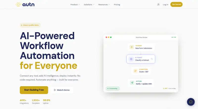 Autn's own site
