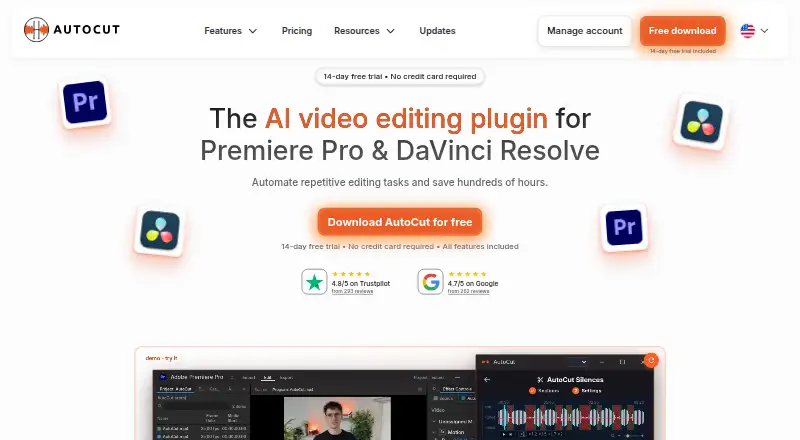 AutoCut's own site