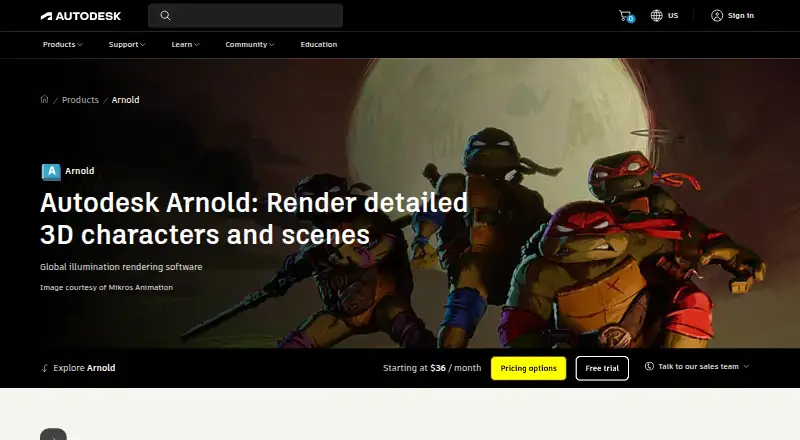 Arnold's own site