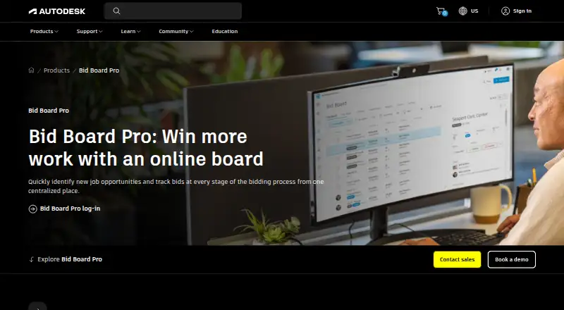 Bid Board Pro's own site
