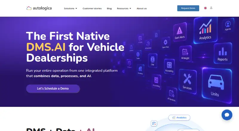 Autologica Sky DMS's own site