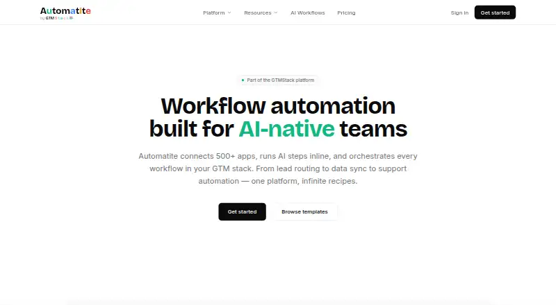 Automatite's own site