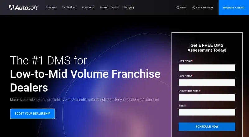 Autosoft DMS's own site