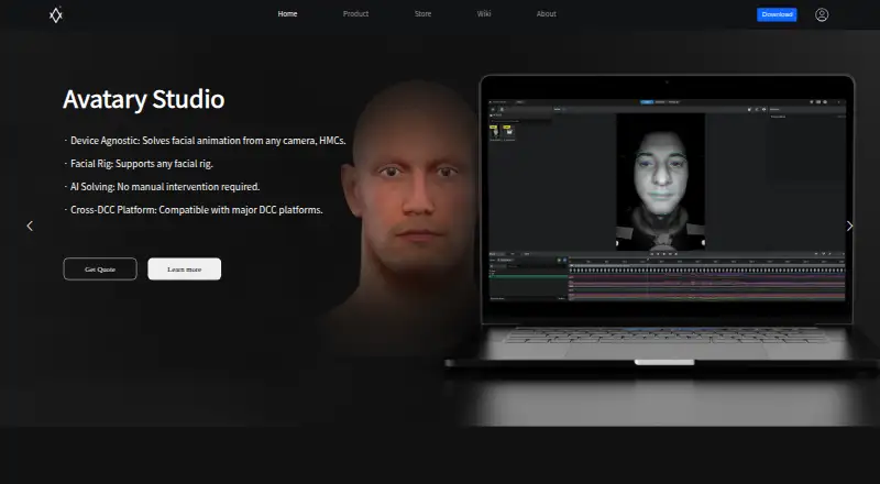 Facegood Avatary's own site