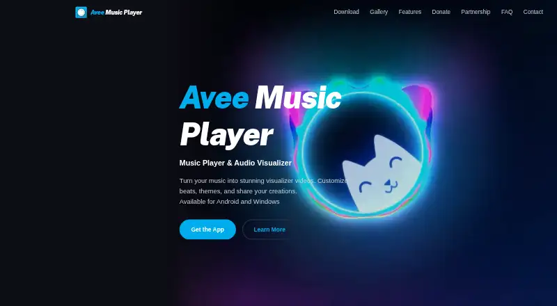 Avee Music Player's own site