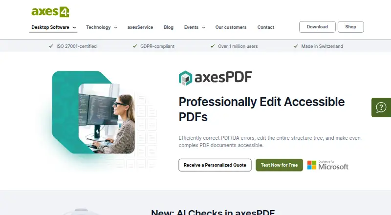 axesPDF's own site