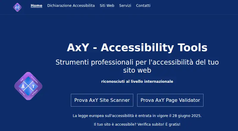 AxY Site Scanner's own site