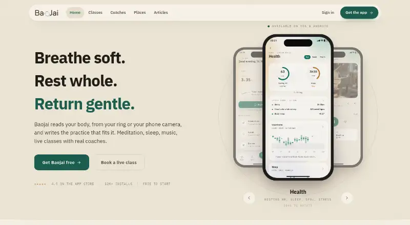 Baojai's own site