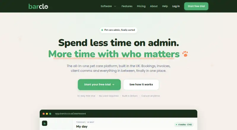 Barclo's own site