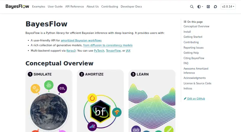 BayesFlow's own site