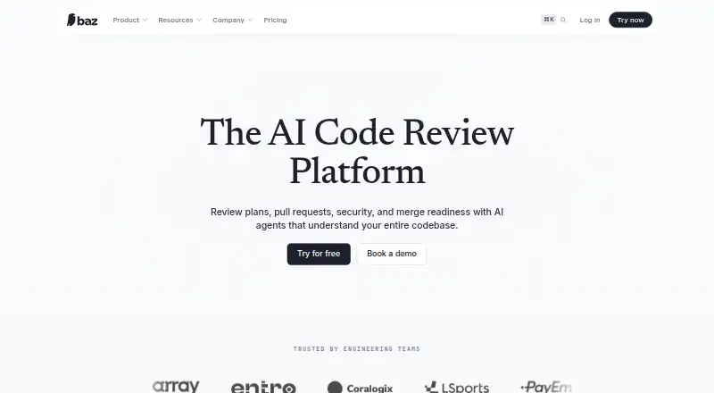 Baz's own site